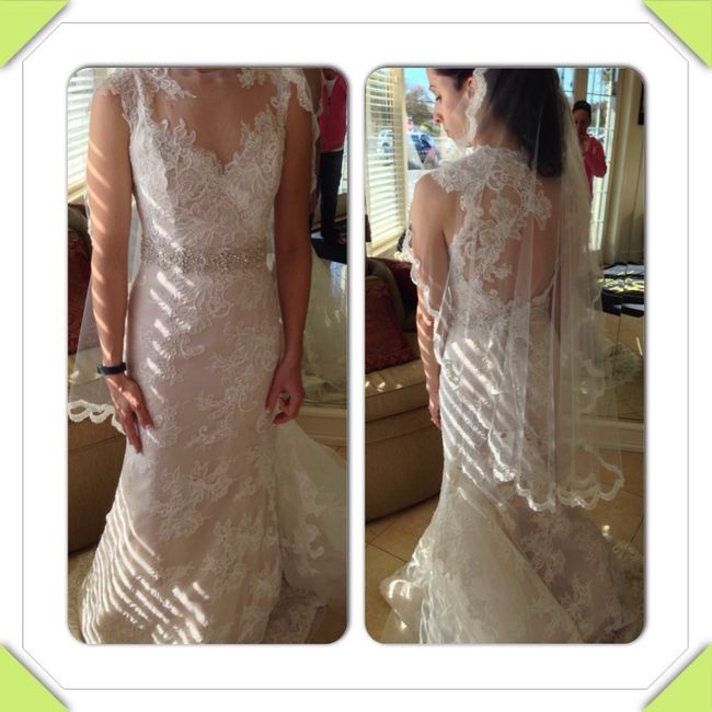 I said yes to the dress!!!