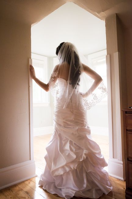 Were you surprised by your wedding dress choice?