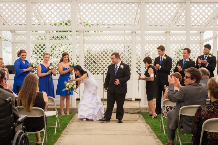 Not how I pictured my wedding