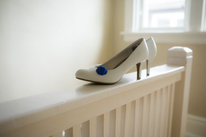 White wedding shoes this time of year