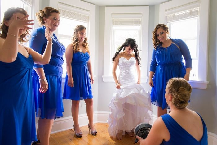 Show of those dresses ladies!
