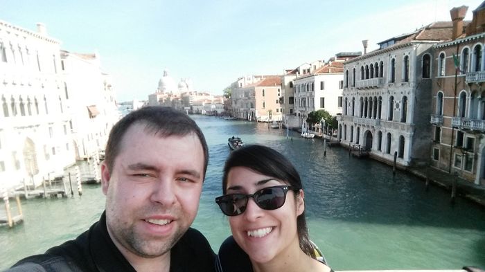 In the selfie spirit, any favorite pic of you and FH or DH?
