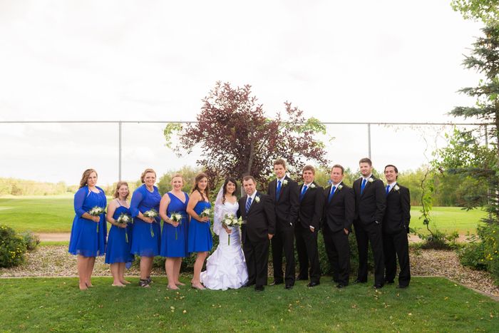 Bridesmaid at the end of her rope...