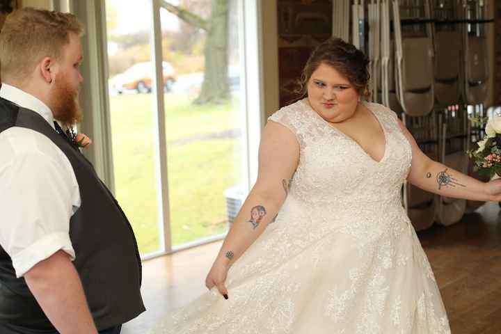 When he calls me pretty I make this face. 