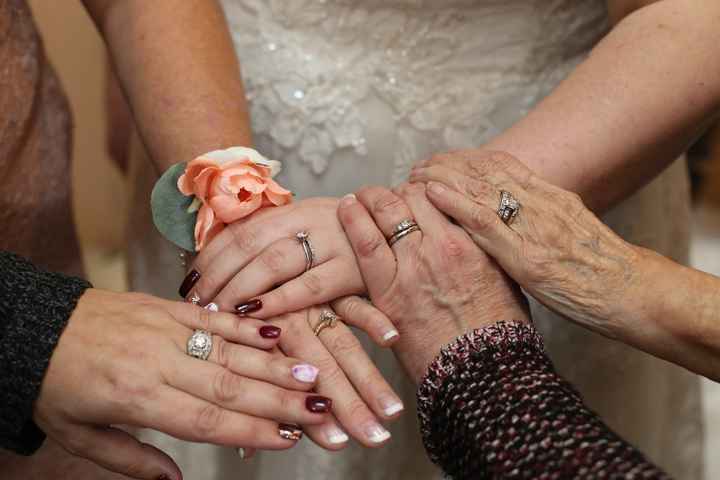 step mom, mom, me, MIL, DH's grandma