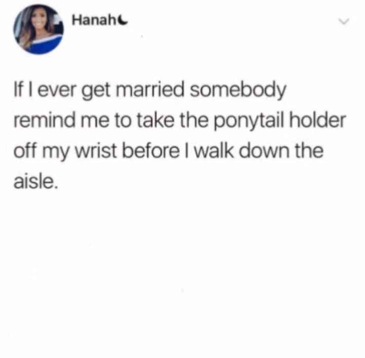 Only thing I'm asking my MOH do through the whole thing