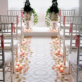 How are u decorating the aisle u walk down?? - 2