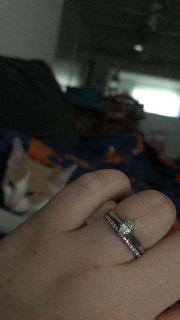 Ring post! Bonus if there’s fur babies involved! - 2
