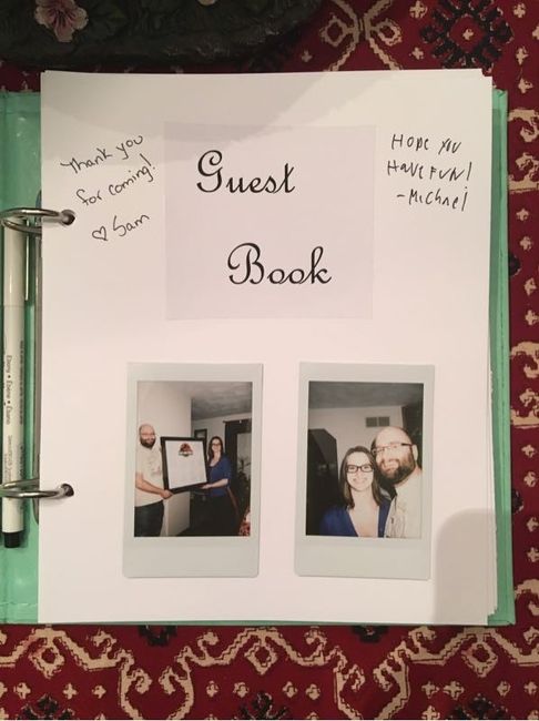 Let's see your guestbook or guestbook alternative?