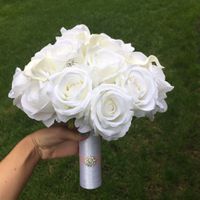 Budget bride fake flowers!