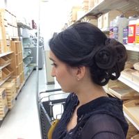 Hair and makeup trial