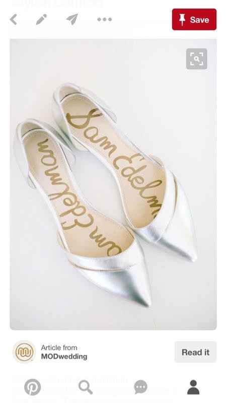 Footwear under the dress