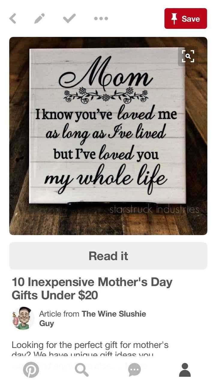 Gift for my mom!