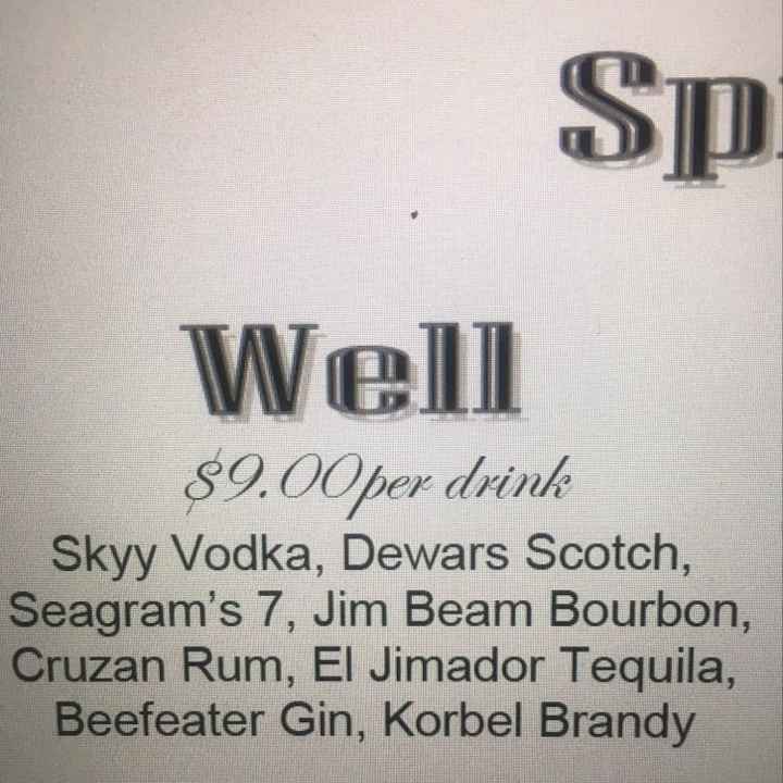 Which Liquor Package Should We Get