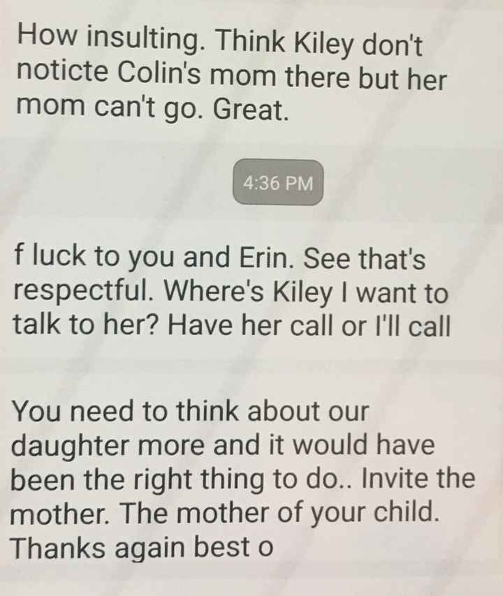 Drama with the ex baby mama!