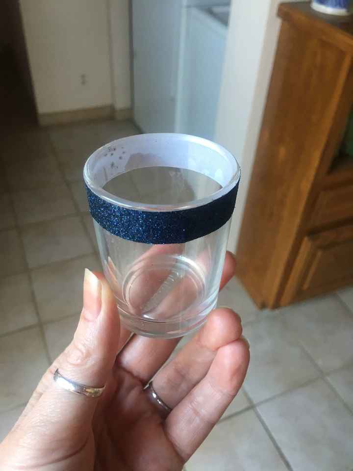 DIY- votive candle holders