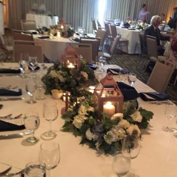 Reuse ceremony chair flowers for reception?