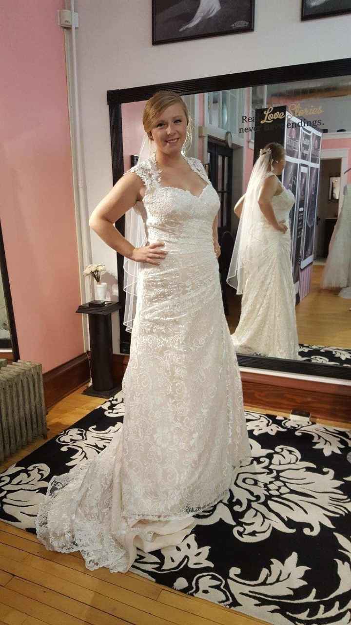 I said YES TO THE DRESS!