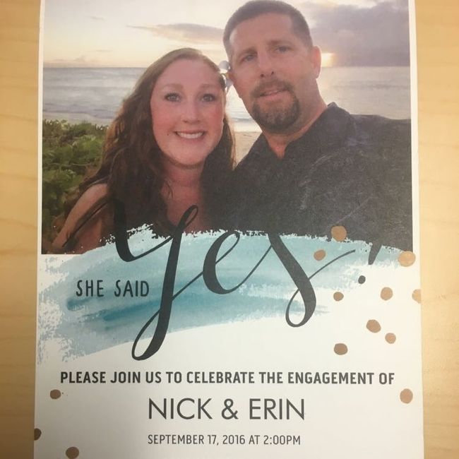 Engagement party?