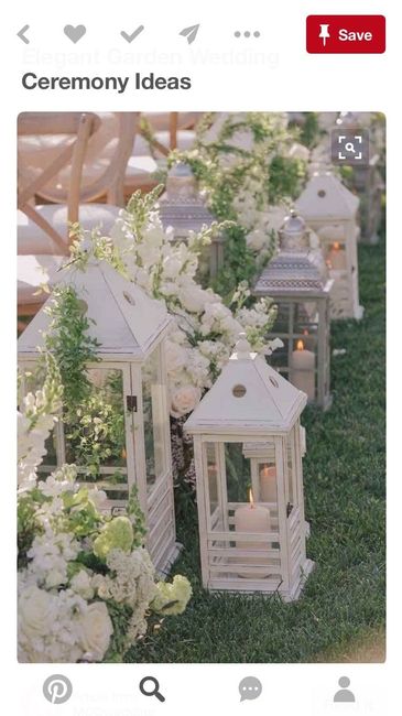 Aisle Decorations for Ceremony