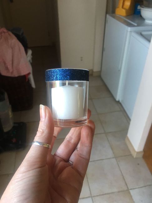 DIY- votive candle holders