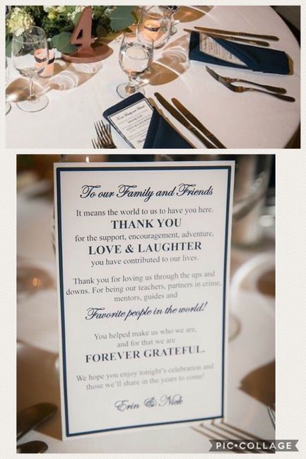 Programs,Menu's,Signs..paper goods did you/are you going to have them?