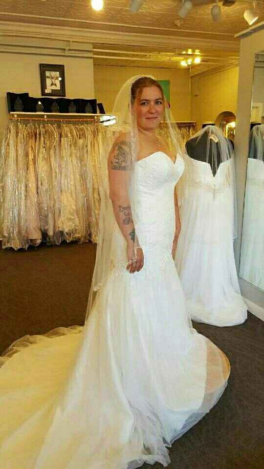 Said yes to the dress!!