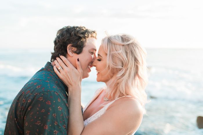 Show your favorite engagement photo