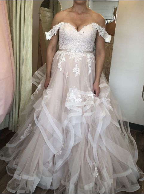 Dress straps or not - opinions please! - 2