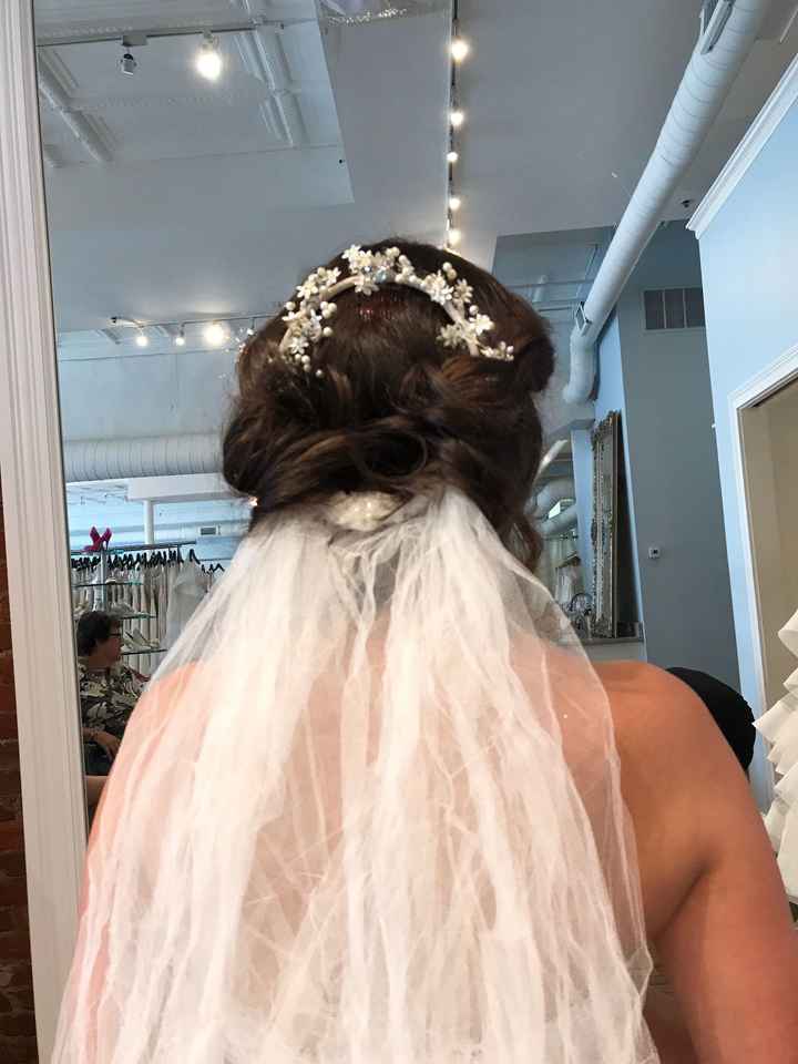 Let's see your hair do for the wedding