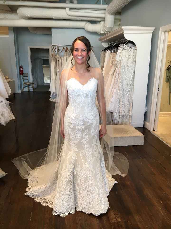 My dress is in!!!