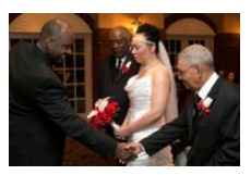 Dad has chosen to excuse himself from ceremony due to step-dad...