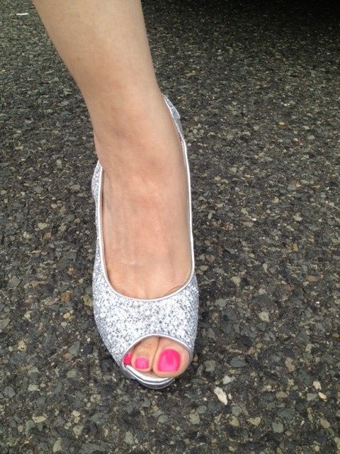 Colored Wedding Shoes vs Traditional White/Ivory..