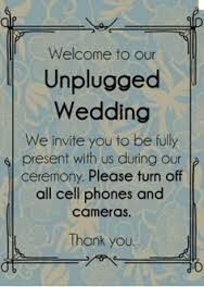 Unplugged Wedding Ceremony YAY or NAY