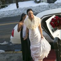 Bolero jacket / cover-up / shawl wearing brides??