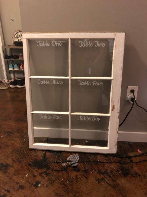 diy welcome sign/guest book 3