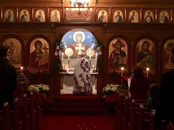 The inside, looking down the aisle