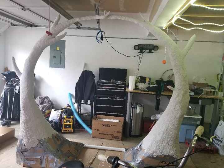 i made my wedding arch, opinions? - 2