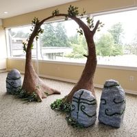 i made my wedding arch, opinions? - 2