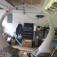 i made my wedding arch, opinions? - 2