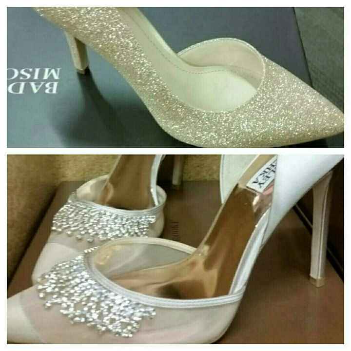 Blush brides- Show me your shoes