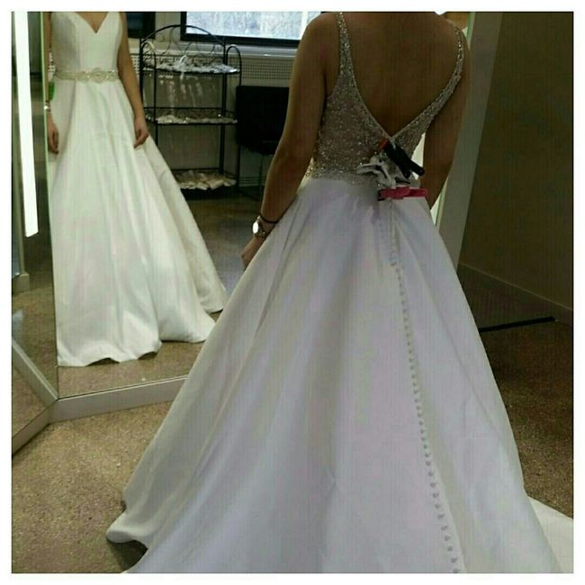 Let's see your wedding dresses.