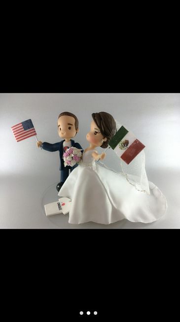 My cake topper!!! In loveee
