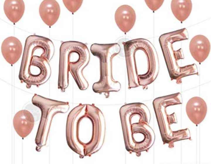 Let’s talk about Bridal Showers! What was yours like? What will it be like? - 1