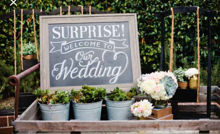 What surprises do you have planned for your wedding? - 1
