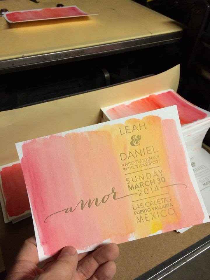 Ideas needed for DIY wedding invites - show me yours:)