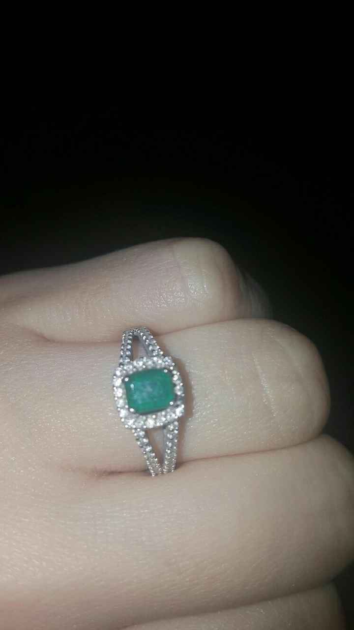 Show me your unique engagement rings! - 1