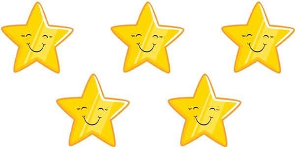 Twinkle, twinkle all five stars..