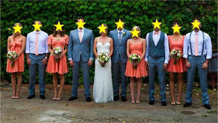 If I have mix and matched bridesmaids dresses.. what about the guys? 0.o