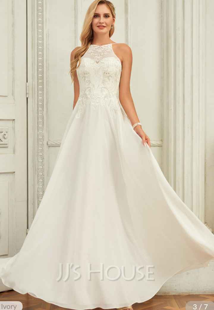Ceramony dress and reception dress what do tall think - 2